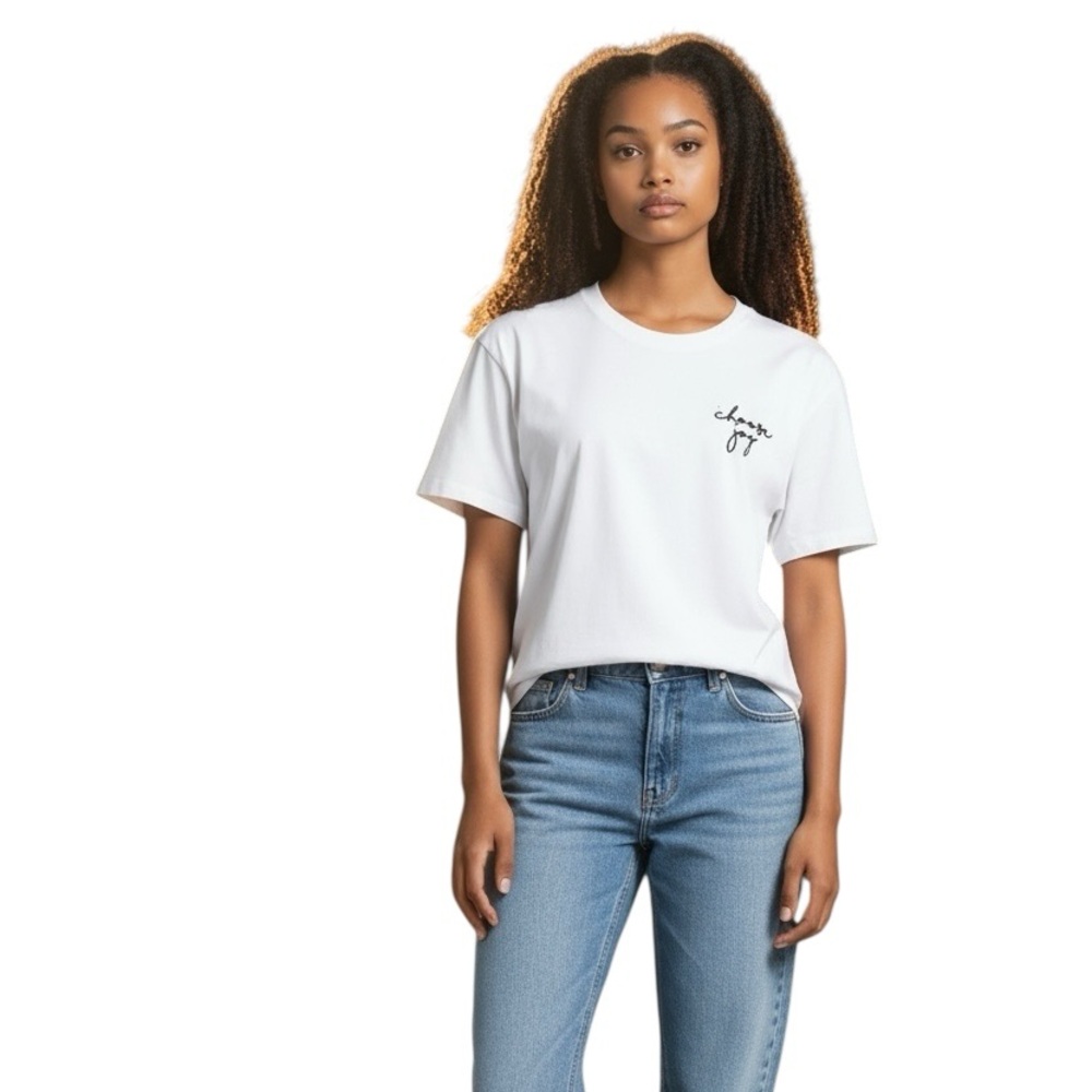 Spiritual Gangster Chose Joy beachy casual T-shirt